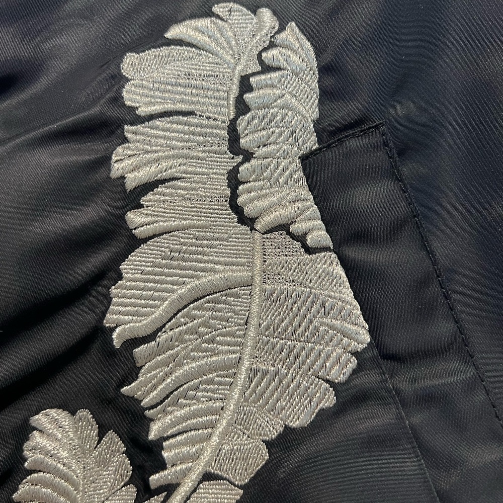 Cinq a Sept embroidered bomber jacket - Picture 5 of 9